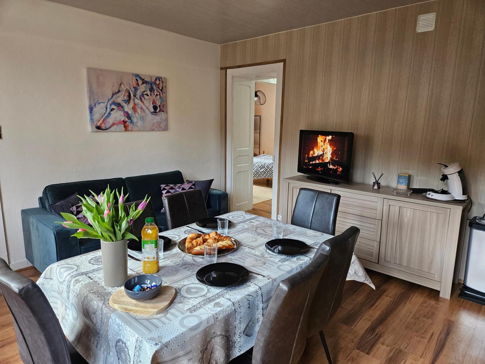Appartement Chaleureux Gerardmer Proche Foret Ngoại thất bức ảnh