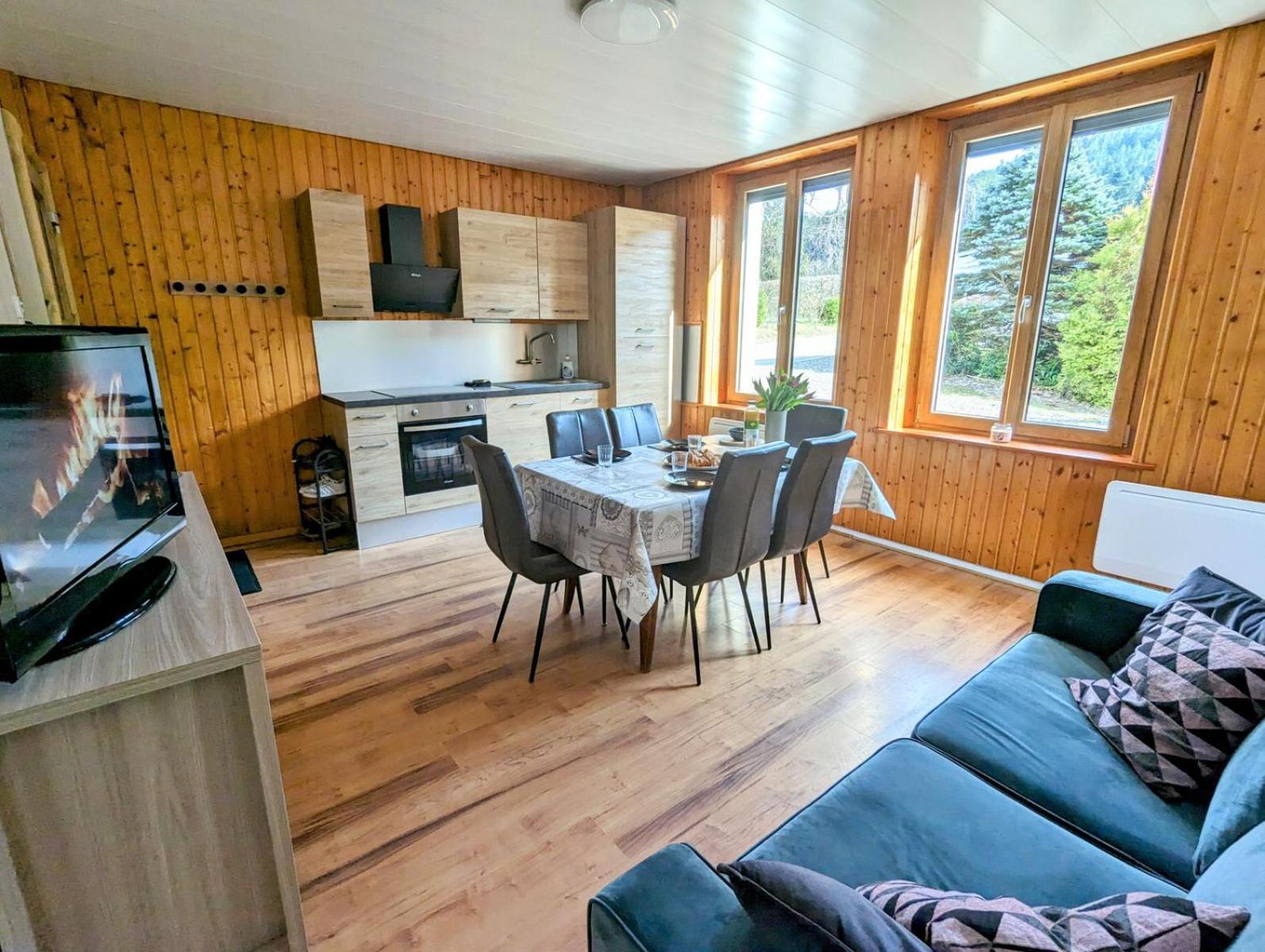 Appartement Chaleureux Gerardmer Proche Foret Ngoại thất bức ảnh